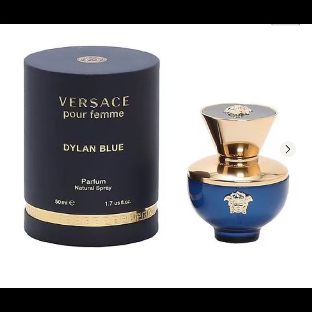 Versace Dylan Blue Pour Femme in Blue and Gold